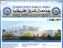 Tablet Screenshot of eastafricauniversity.net